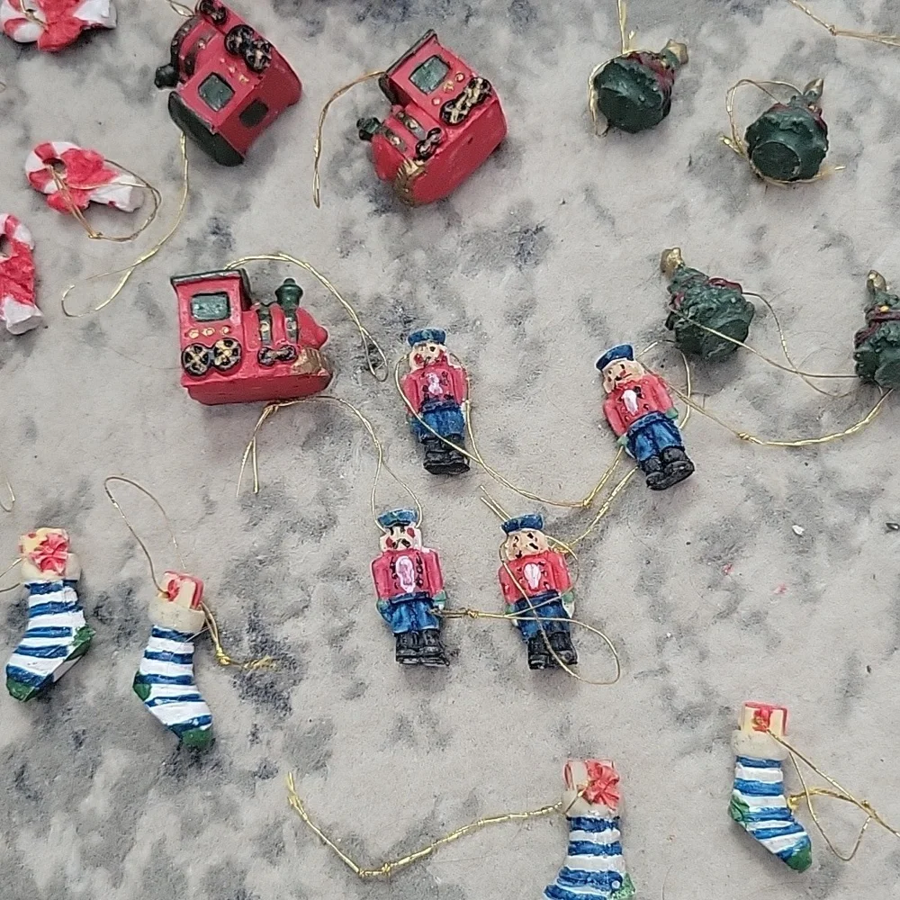Festive Christmas Ornaments Set